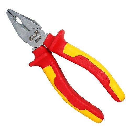 

Плоскогубцы S&R 160 мм комбинированные 1000 V 161502160