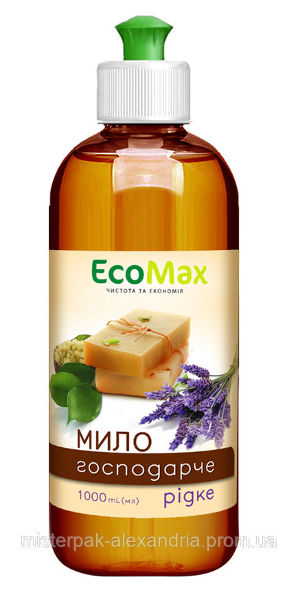 

EcoMax рідке мило господарське 1л