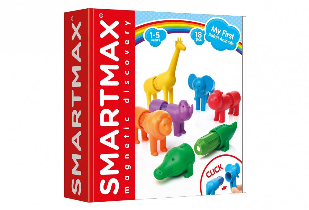 

Smartmax SMX 220 Магнитный конструктор Мои первые дикие животные