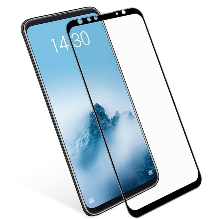 

Защитное стекло Full Screen Meizu 16, 16th black тех.пакет, Черный