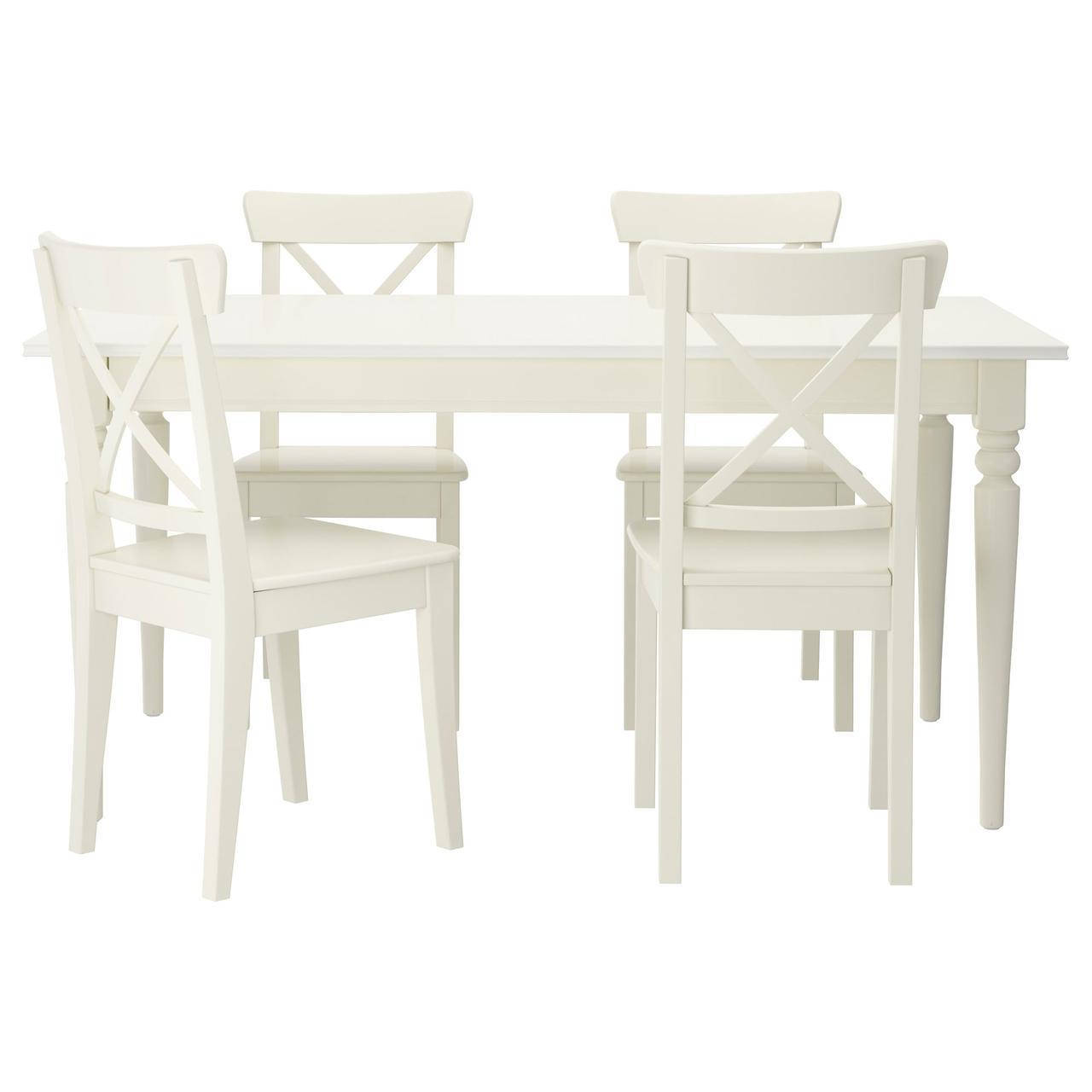 

IKEA INGATORP / INGOLF (299.173.07) Стол и 4 стула