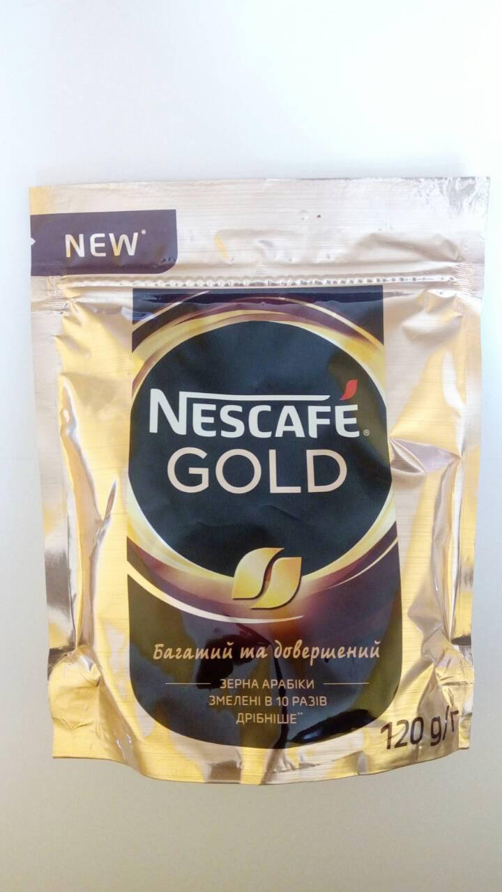 

Растворимый кофе Nescafe Gold 120 гр.