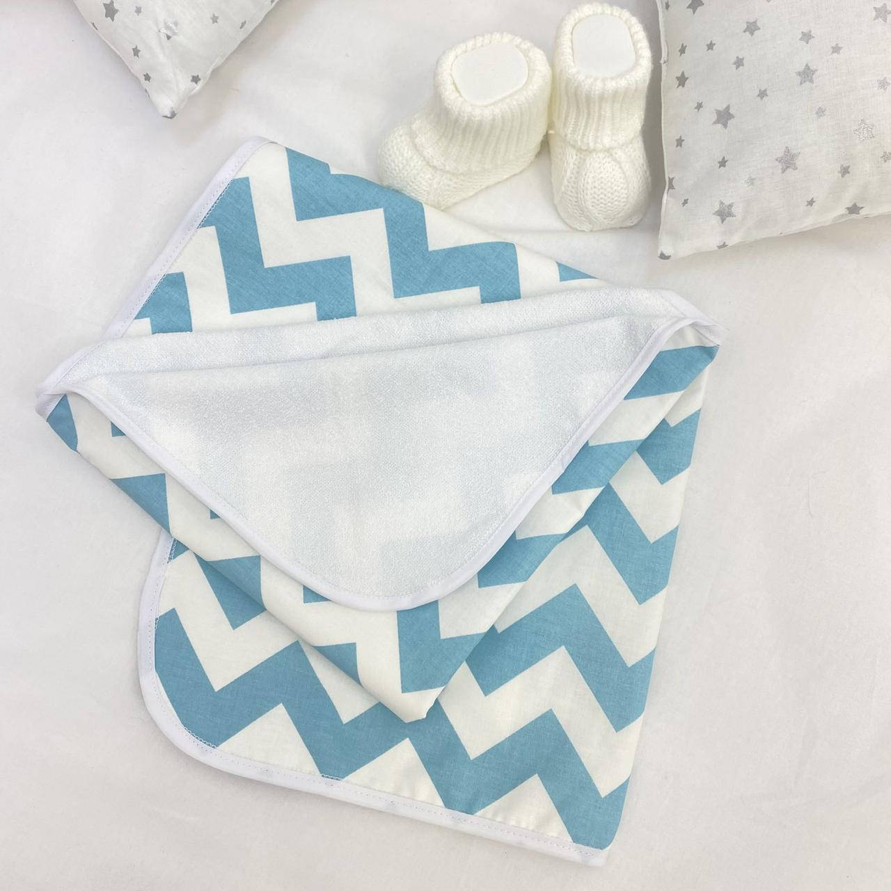 

Непромокаемая детская пеленка зигзаг, размер 80*50 см №282, Разные цвета