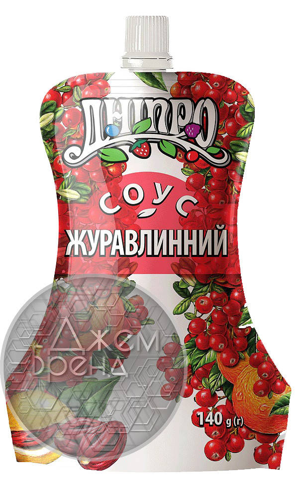 

Соус ТМ Дніпро Клюквенный 140 г.