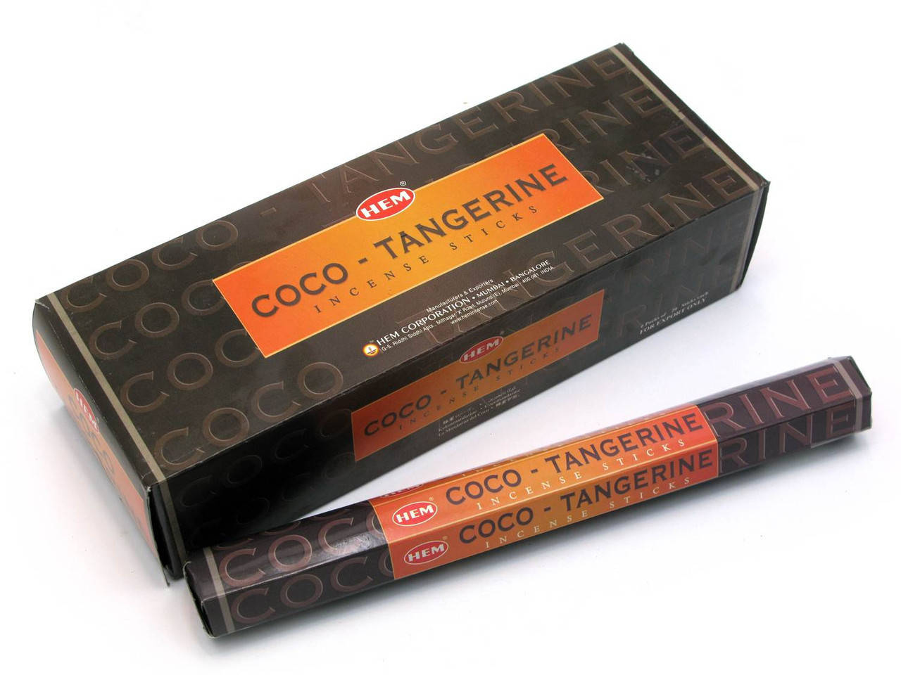

Coco Tangerin (Кокос и Мандарин) (Hem) шестигранник, аромапалочки