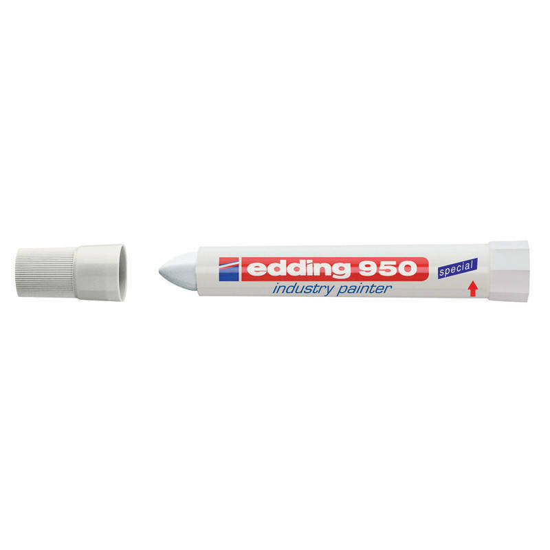

Маркер лаковый промышленный Industry Paint Edding 10 мм белый e-950/11