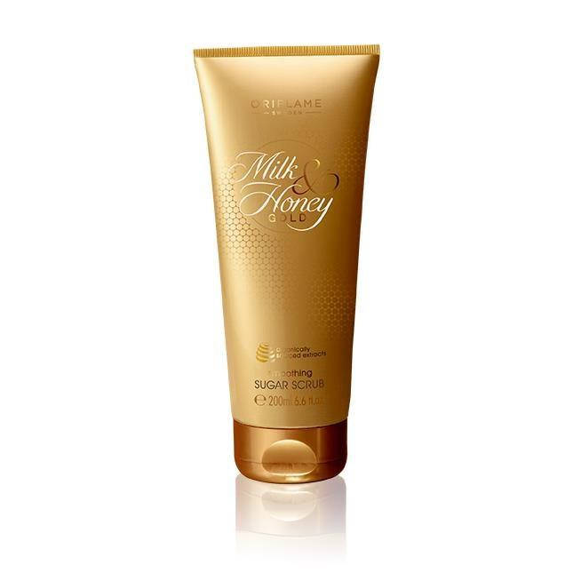 

Сахарный скраб для тела «Молоко и мед – Золотая серия» milk honey gold oriflame