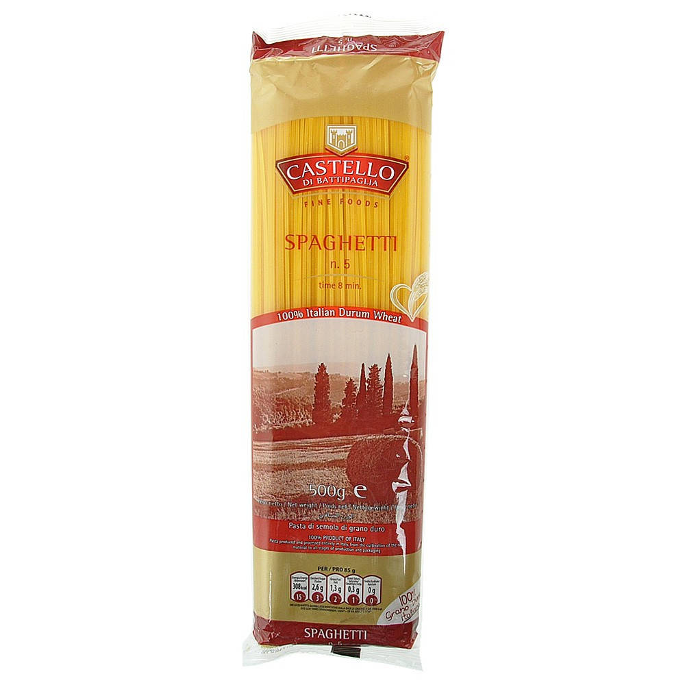 

Спагетти Vermicelli Castello Di Battipaglia N.170, 500 г Италия