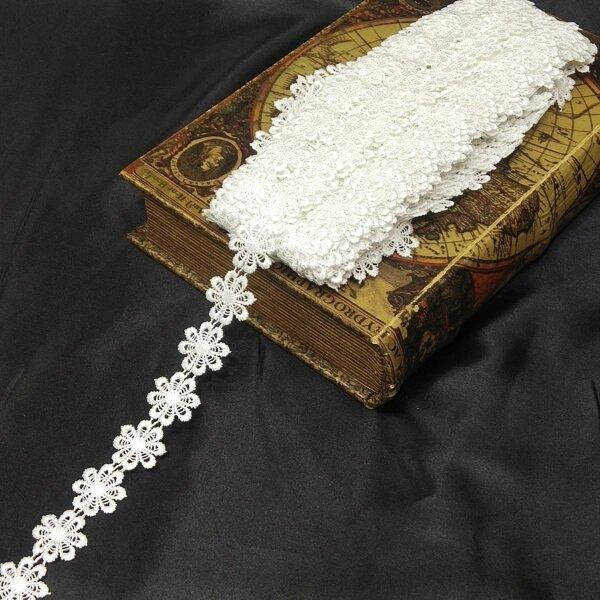 

Кружево макраме Sindtex 2,5см (13м) Цвет - Белый (10070-001)