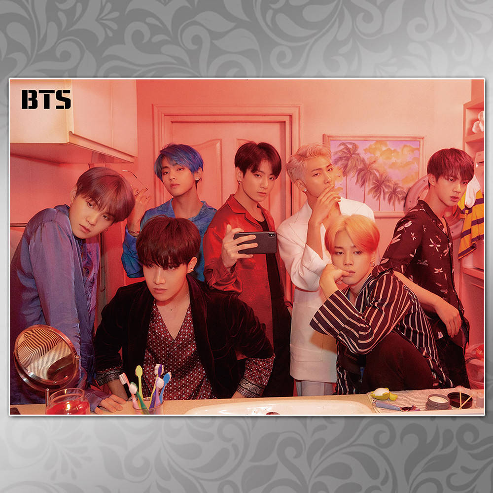 

Плакат K-Pop BTS 435