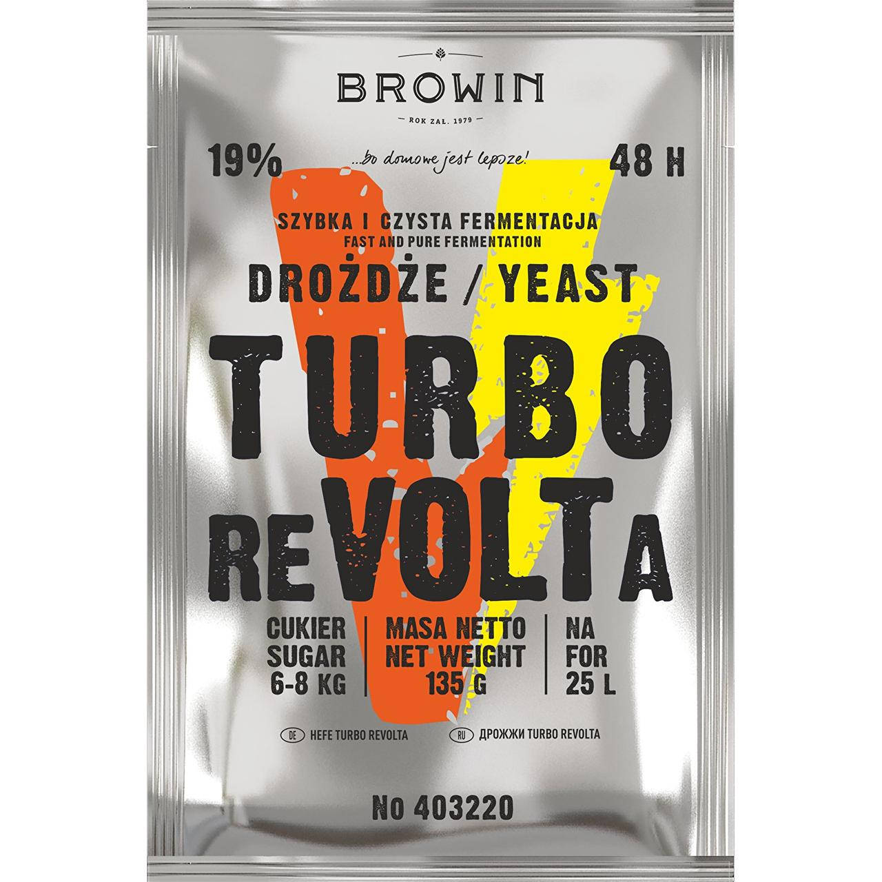 

Дрожжи TURBO reVOLTa 48ч