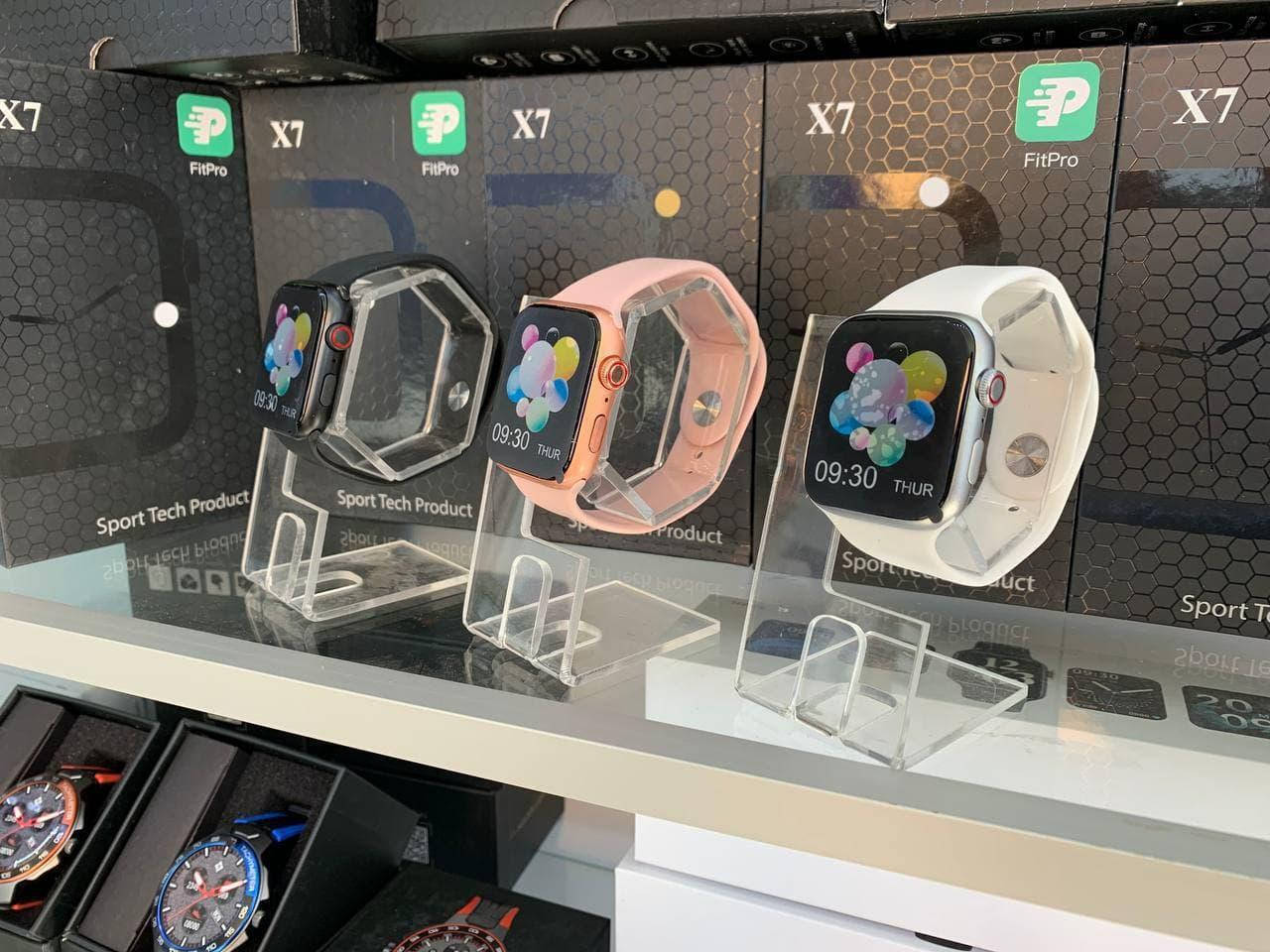 

Умные смарт часы, фитнес браслет Smart Watch X7 с силиконовым ремешком