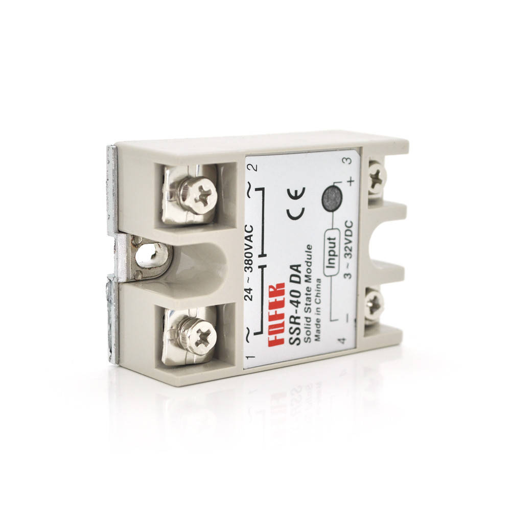 

Твердотельное реле FQFER SSR-40DA 40А 24-380VAC