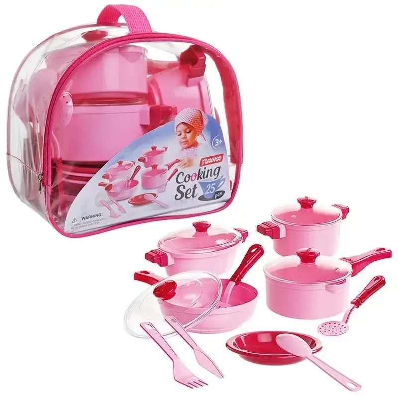 

Детский кухонный набор посуды "Cooking Set" 25 предметов Юника