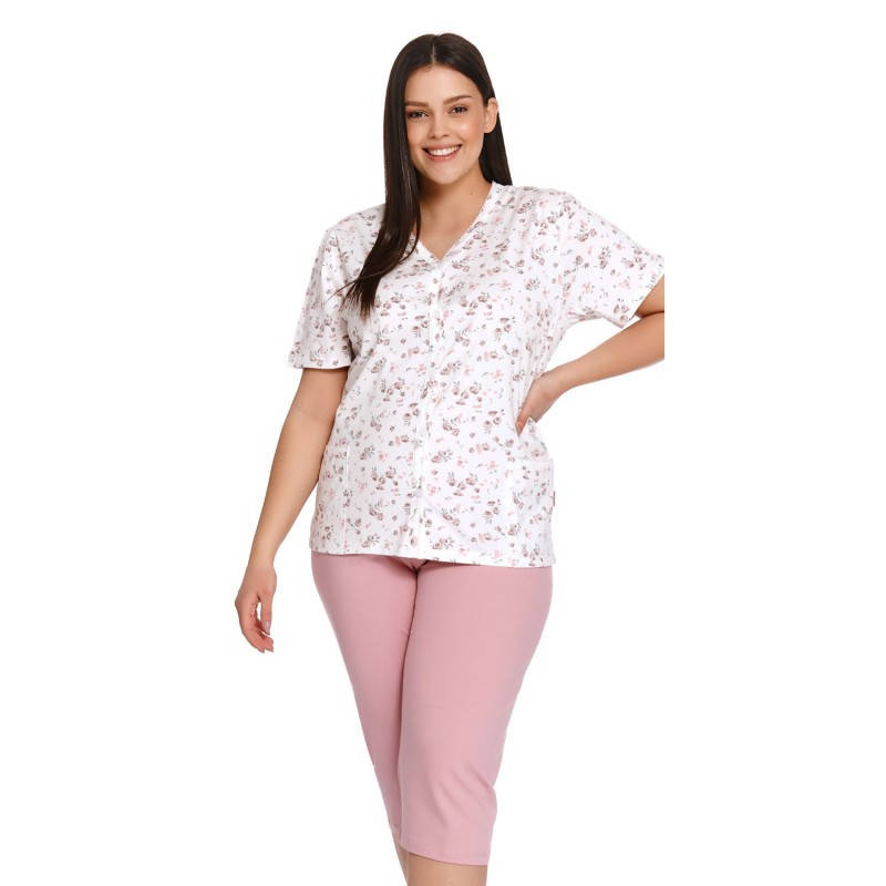 

Женская пижама DOBRANOCKA 4259, размеры XXL-3XL, 100 % хлопок XXL розовый