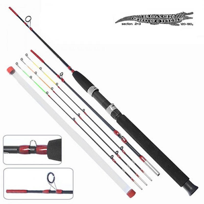 

Фидерное удилище Crocodile Black Feeder 2.7м 120-180г, Черный