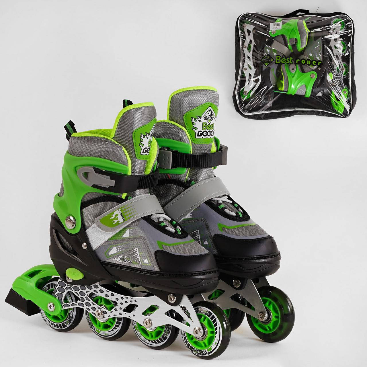 

Ролики 80155-L Best Roller /размер 38-42 зеленый 116286, Зелёный