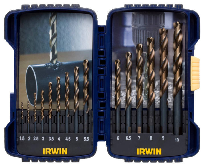 

Набор свёрл по металлу HSS TURBOMAX 15шт IRWIN IW3031503 (США)