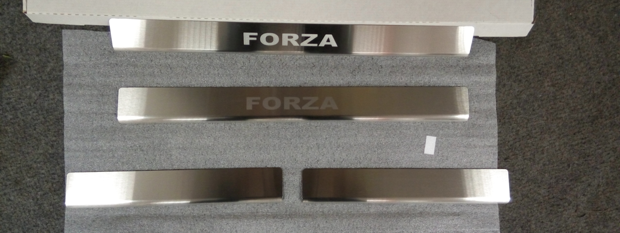 

Накладки на пороги Zaz Forza 2011- 4шт. Standart