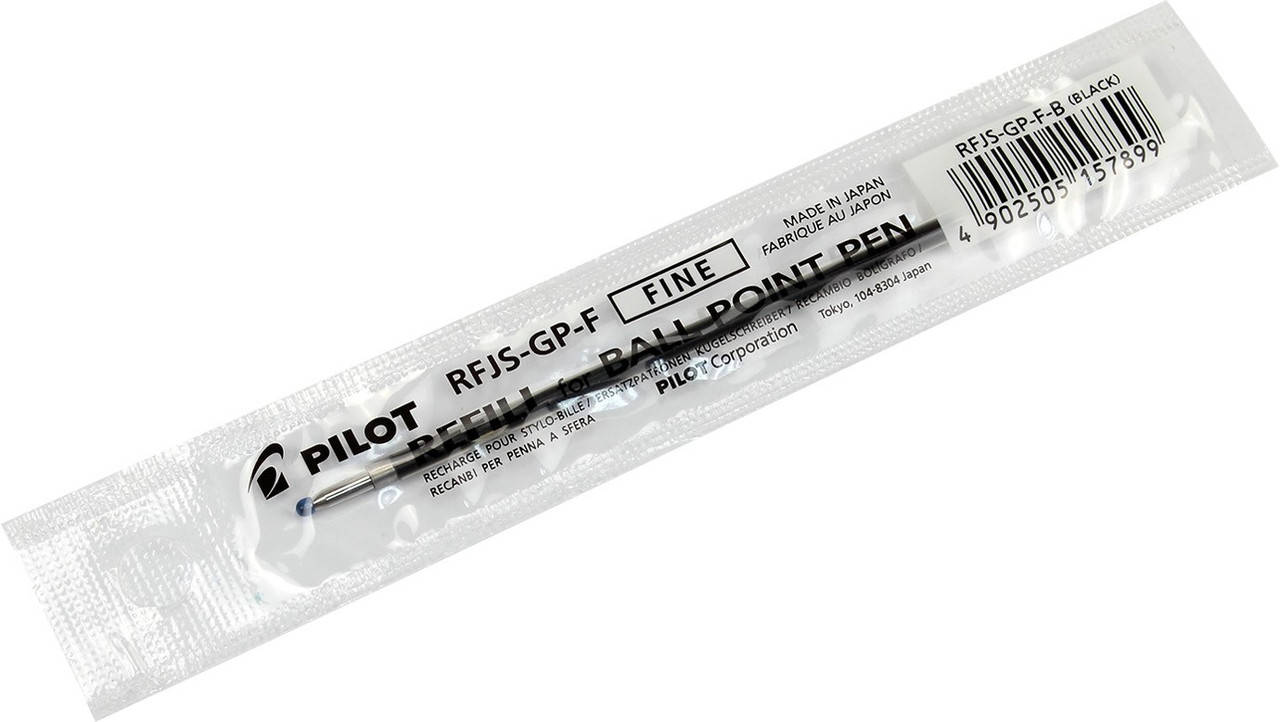 

Стрижень кульк. "Pilot" №RFJS-GP-F-B 0,7мм з вушк. чорн.(12)