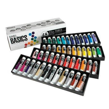 

Набір акрилових фарб BASICS SET 48X22 ML