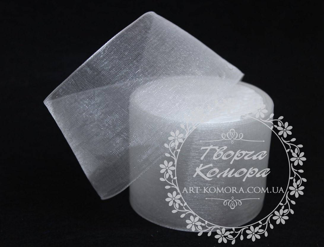 

Органза белая, 5 см