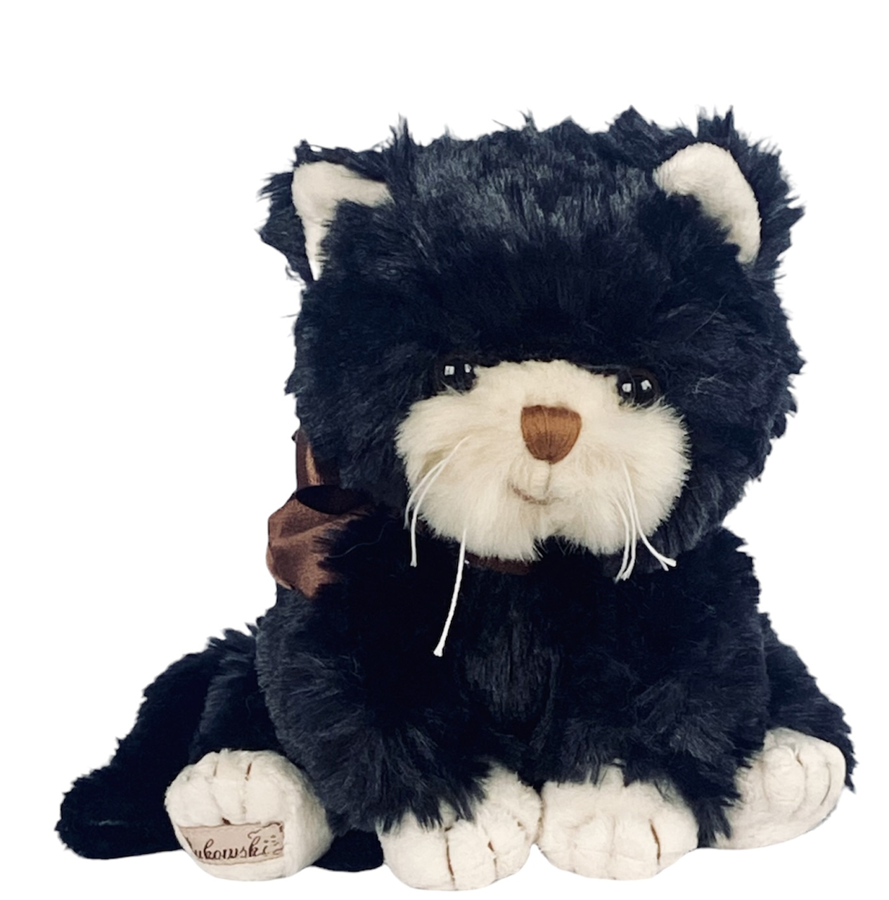 

Мягкая игрушка котик Bambo, Черный