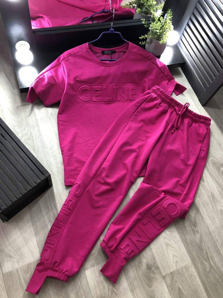 

Костюм Celine Турция спортивный штаны футболка.Распродажа!