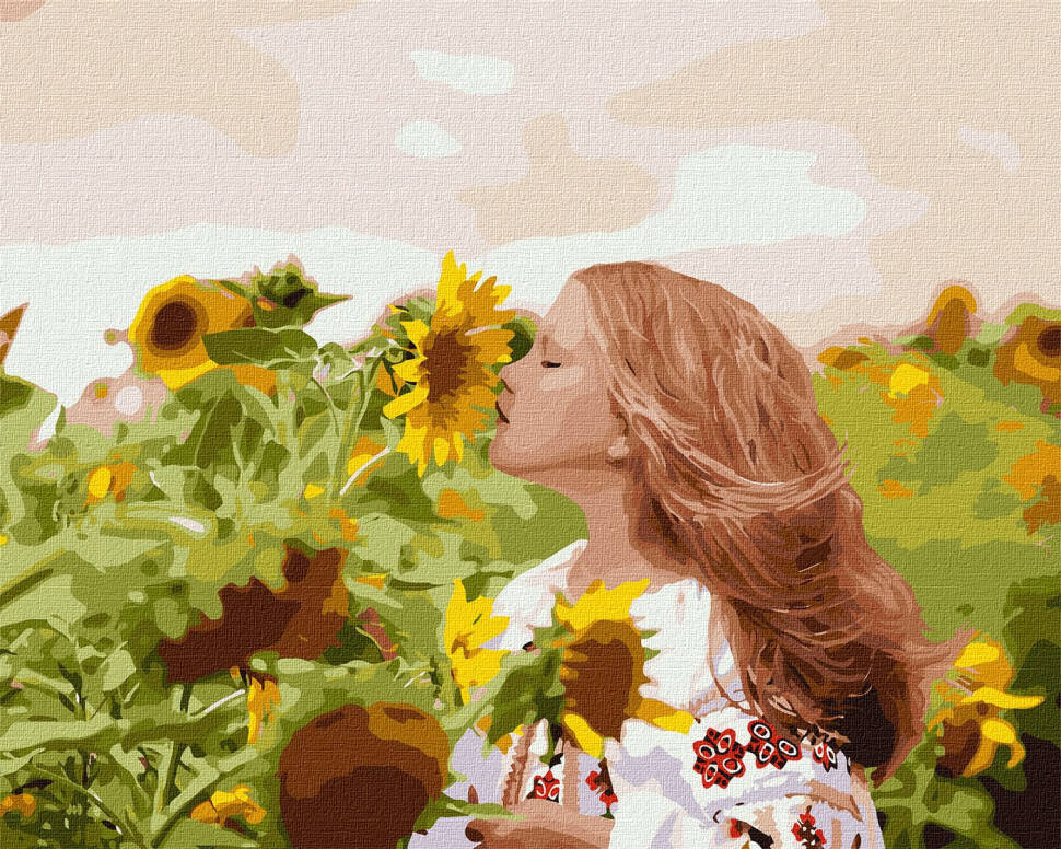 

Картина по номерам "Украинское солнце" Идейка KHO4820 40х50см