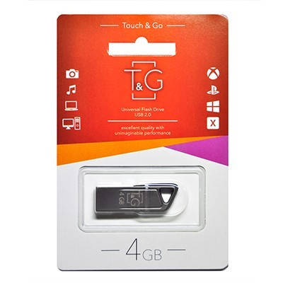 

Флеш-накопитель Usb 4Gb T&G 114 Metal series