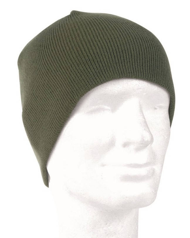 

Шапка вязаная акриловая “BEANIE” Mil-tec Германия олива, Оливковый
