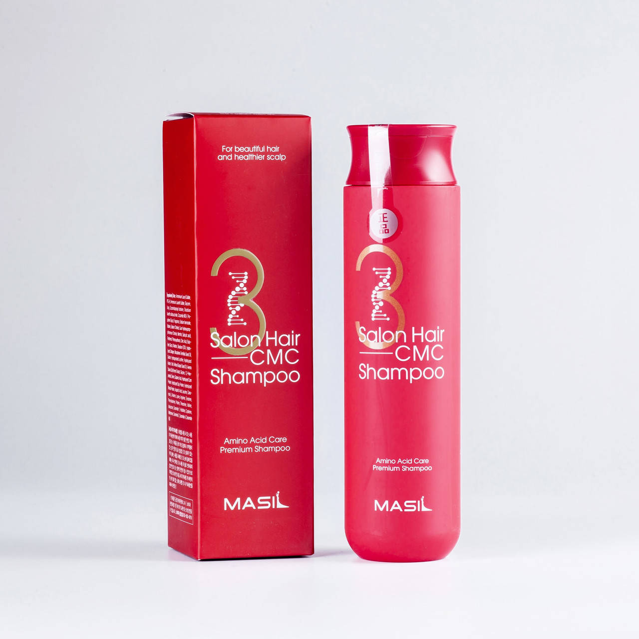 

Відновлюючий шампунь з амінокислотами Masil 3 Salon Hair CMC Shampoo, 300 ml