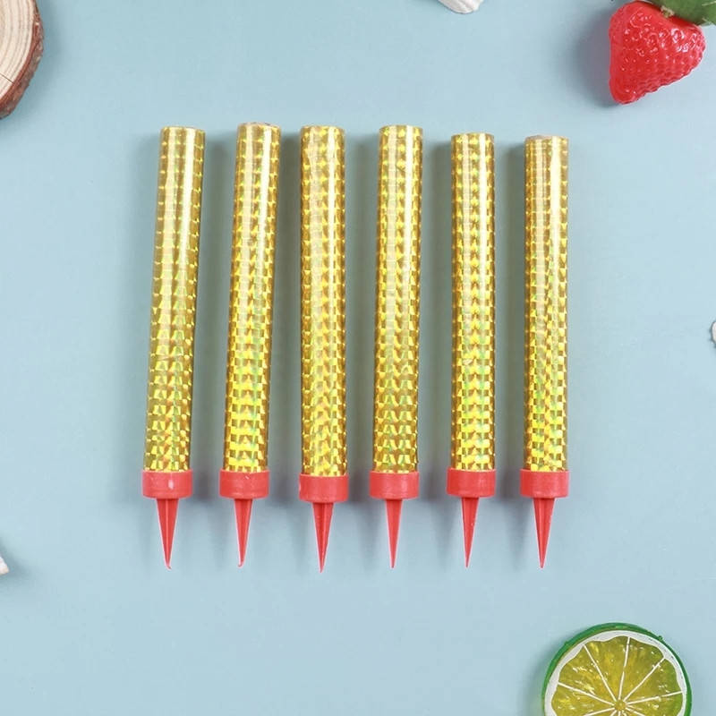 

Феерверки в торт 10 см 6 штук, свечи - холодный фонтан