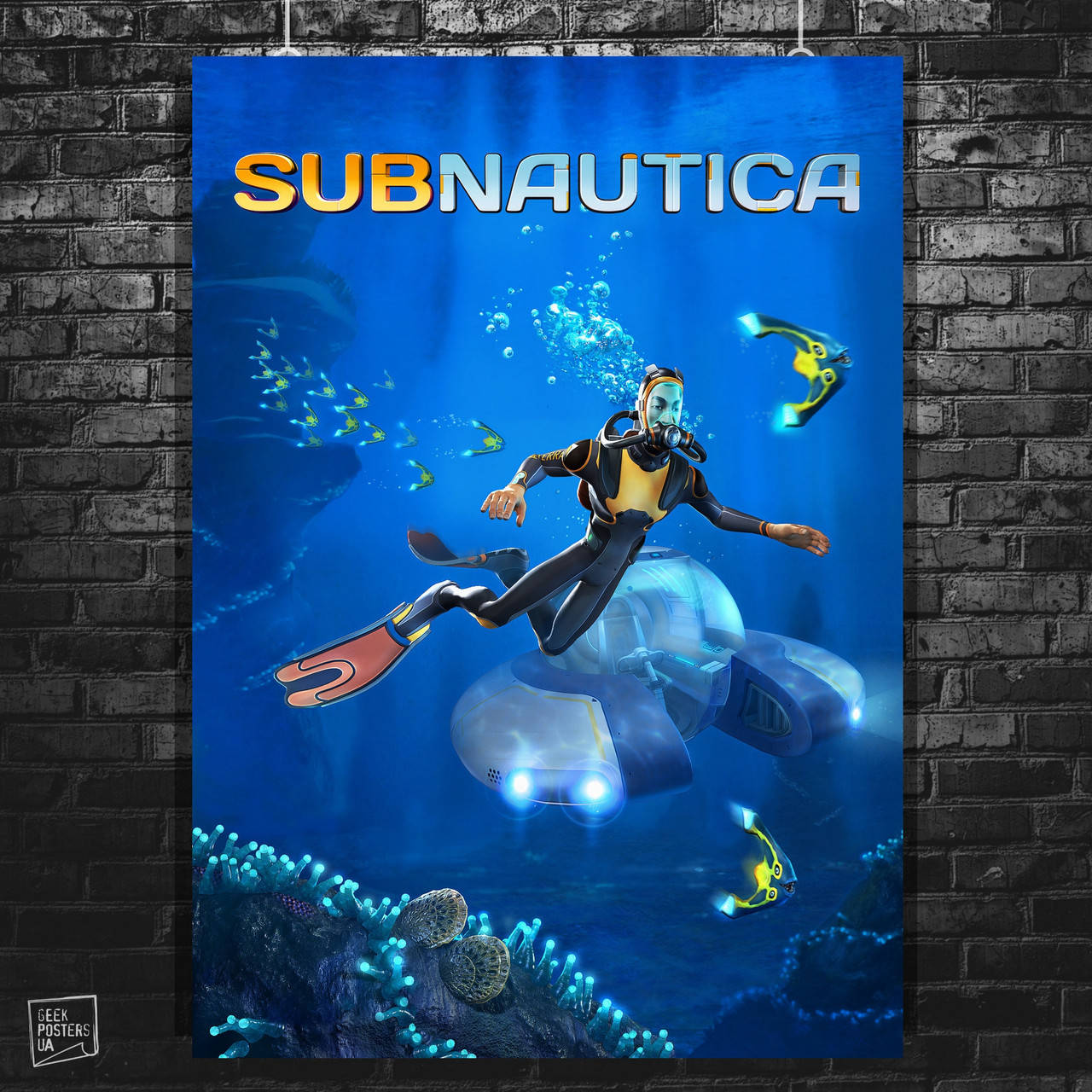 

Постер Subnautica. Размер 42x30см (A3). Матовая бумага