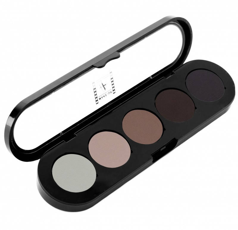 

Тени в палитре 5 цветов (PALETTE 5 ОMBRE А PAUPIERES) ATELIER Натурально-коричневая