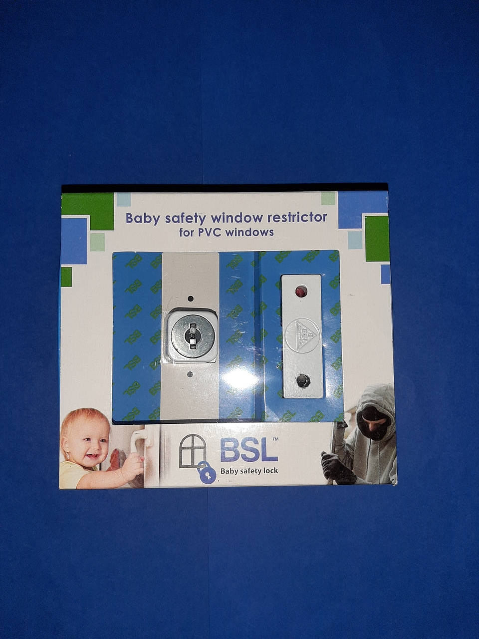 

Защитный замок антидетка ВSL, Белый