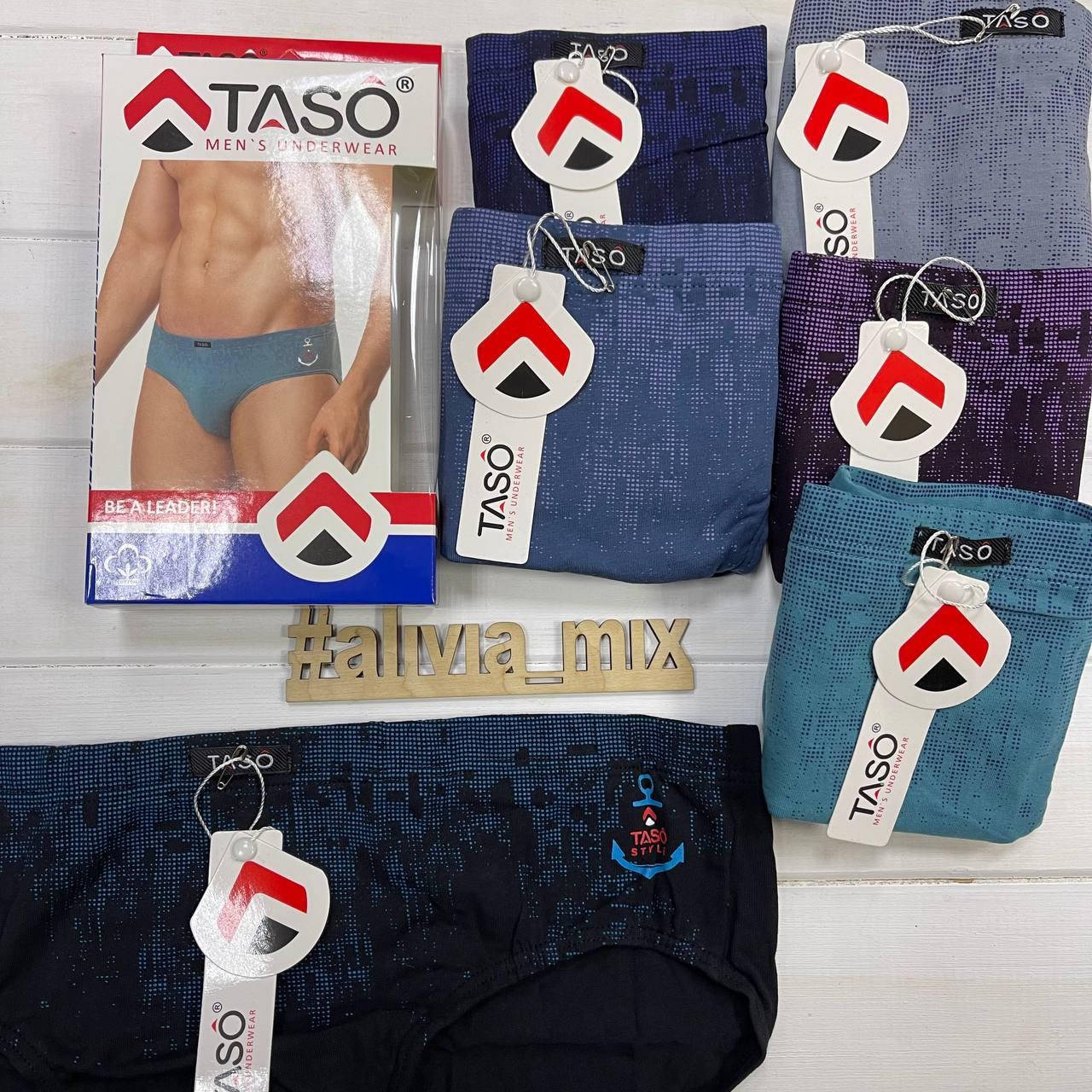 

Мужские хлопковые плавки от TASO L, Чёрный