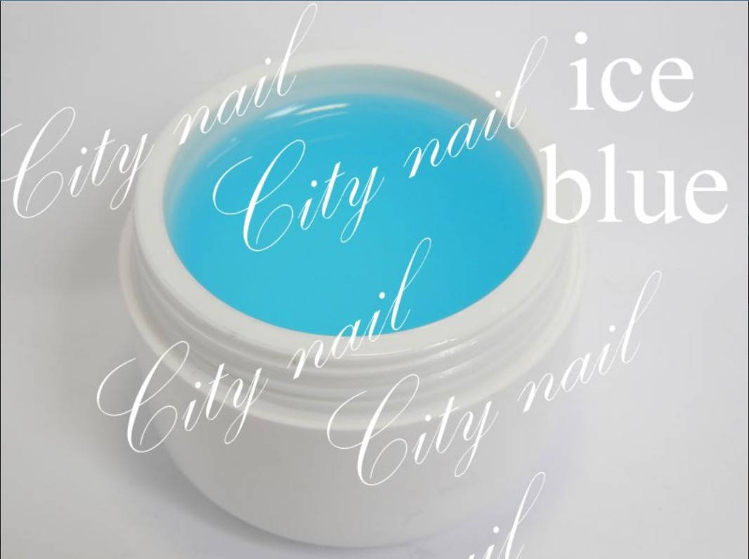 

Строительный гель для наращивания ногтей Ice blu (прозрачный) CityNail 15мл 50, Голубой