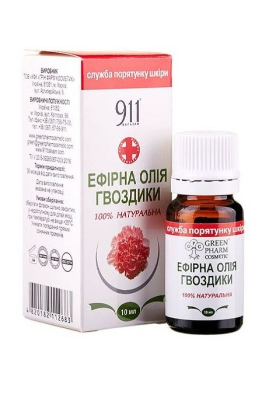 

Green Pharm Cosmetic Эфирное масло ГВОЗДИКИ 10 мл от комаров