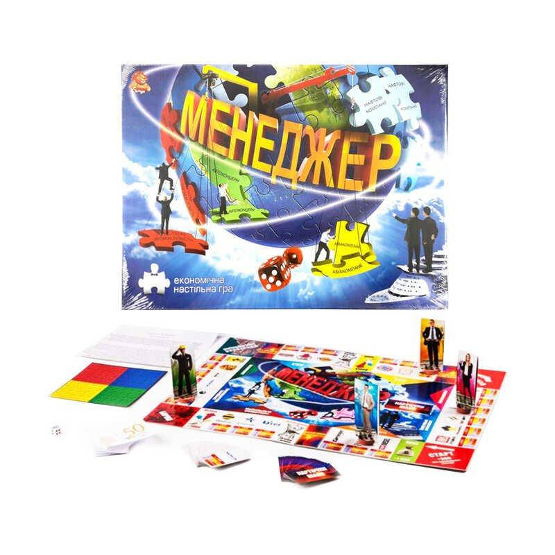 

Натольная игра большая "Менеджер" DTG7-U (10) укр "Danko Toys"