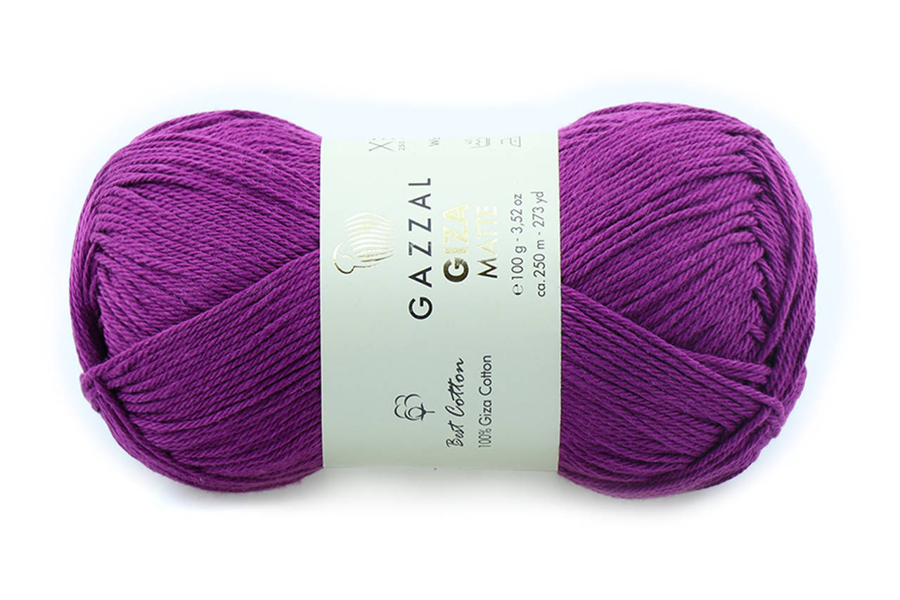 

Gazzal Giza Matte, Баклажан №5567, Фиолетовый