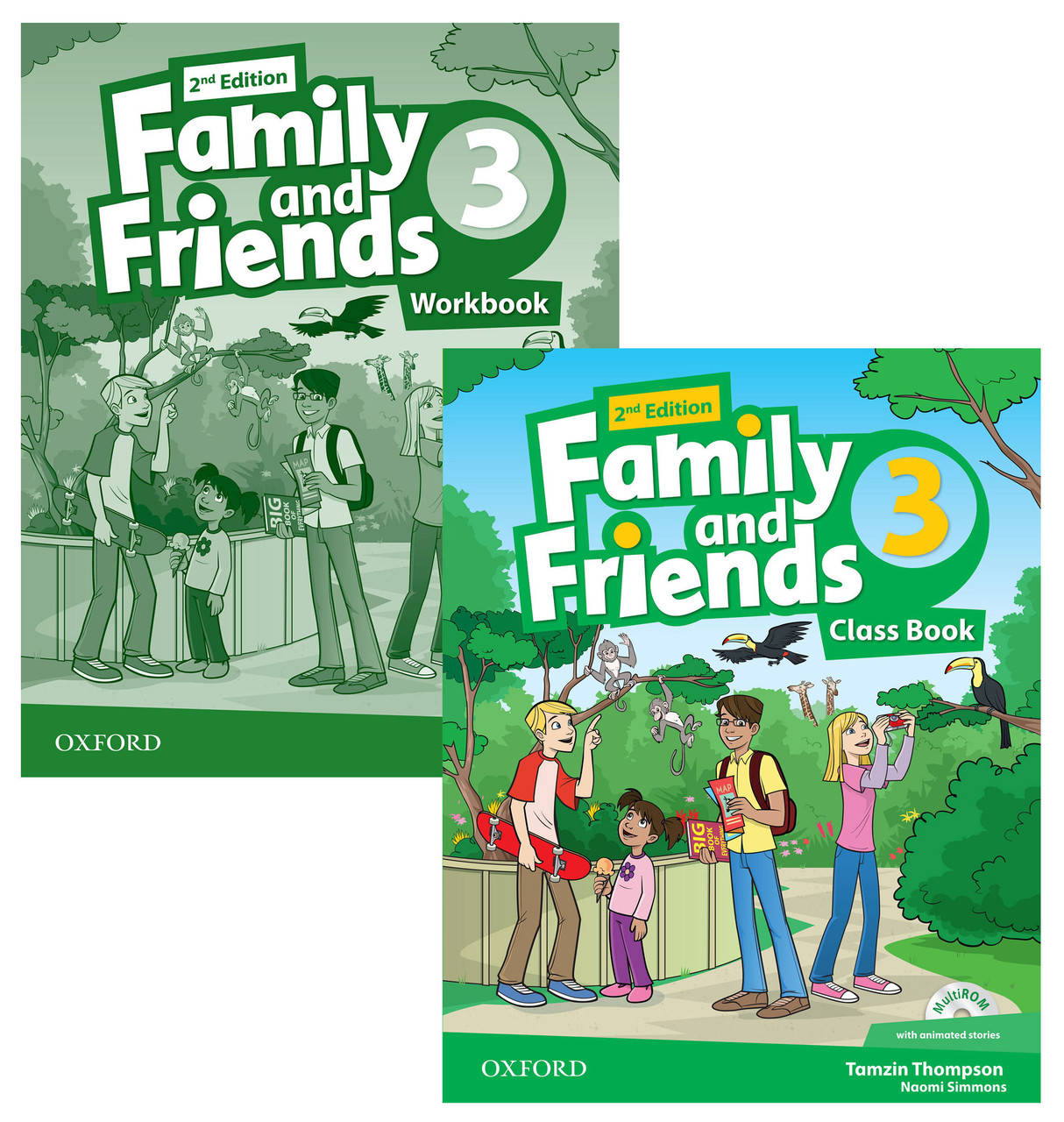 

Family and Friends 3 комплект Class Book + Workbook (2nd edition)