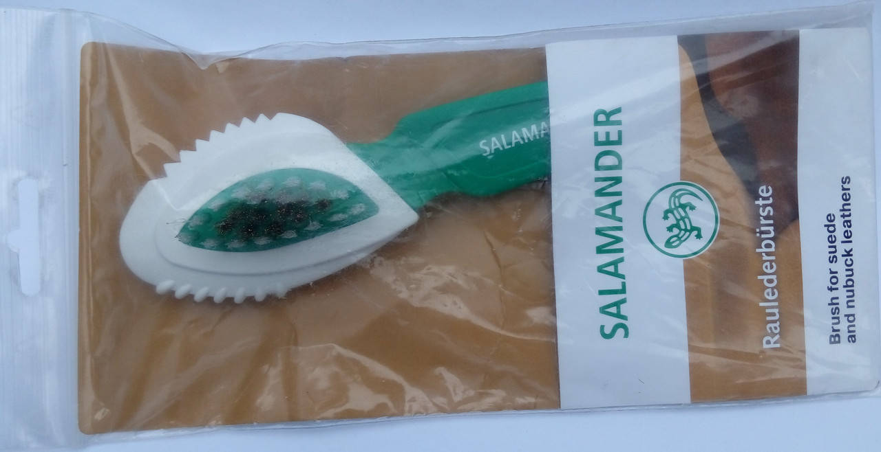 

Щётка тройная для замши, нубука SALAMANDER