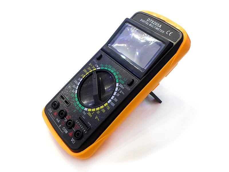 

Тестер электросети 1 сорт DT9205A 40шт 8839