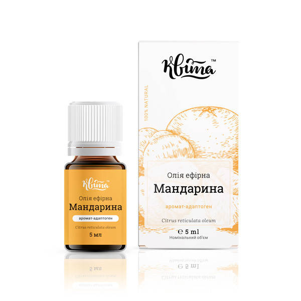 

Эфирное масло мандарина 5 мл ТМ Квита