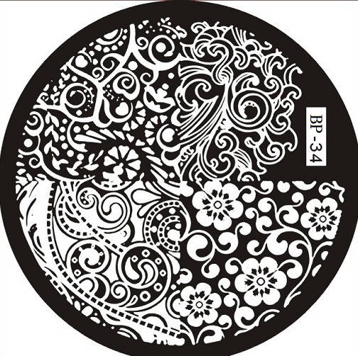 

Диск для стемпинга серии BP №34