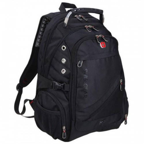 

Городской Рюкзак Swissgear S8810 30Л Черный + Дождевик