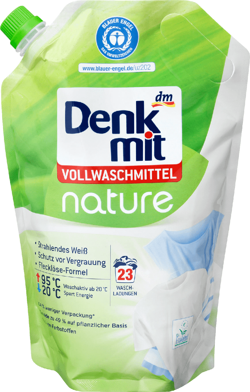 

Био - гель для стирки Denkmit Vollwaschmittel Nature, 1,5 L