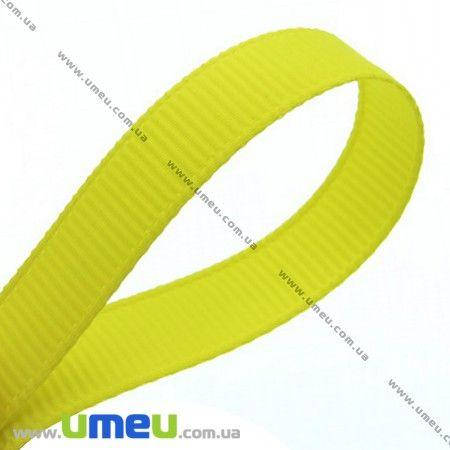 

Репсовая лента, 6 мм, Желтая, 1 м (LEN-007187)