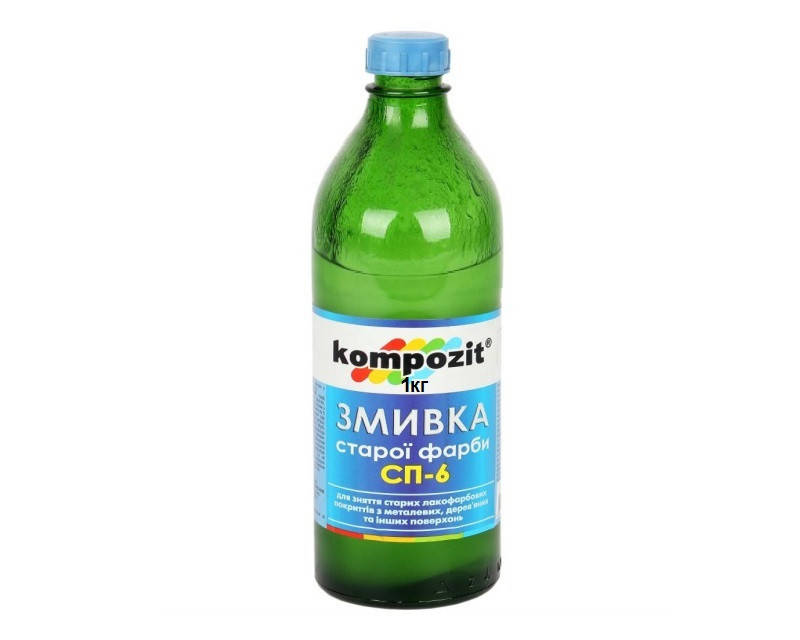 

Смывка органическая KOMPOZIT СП-6 для удаления старой краски 1кг